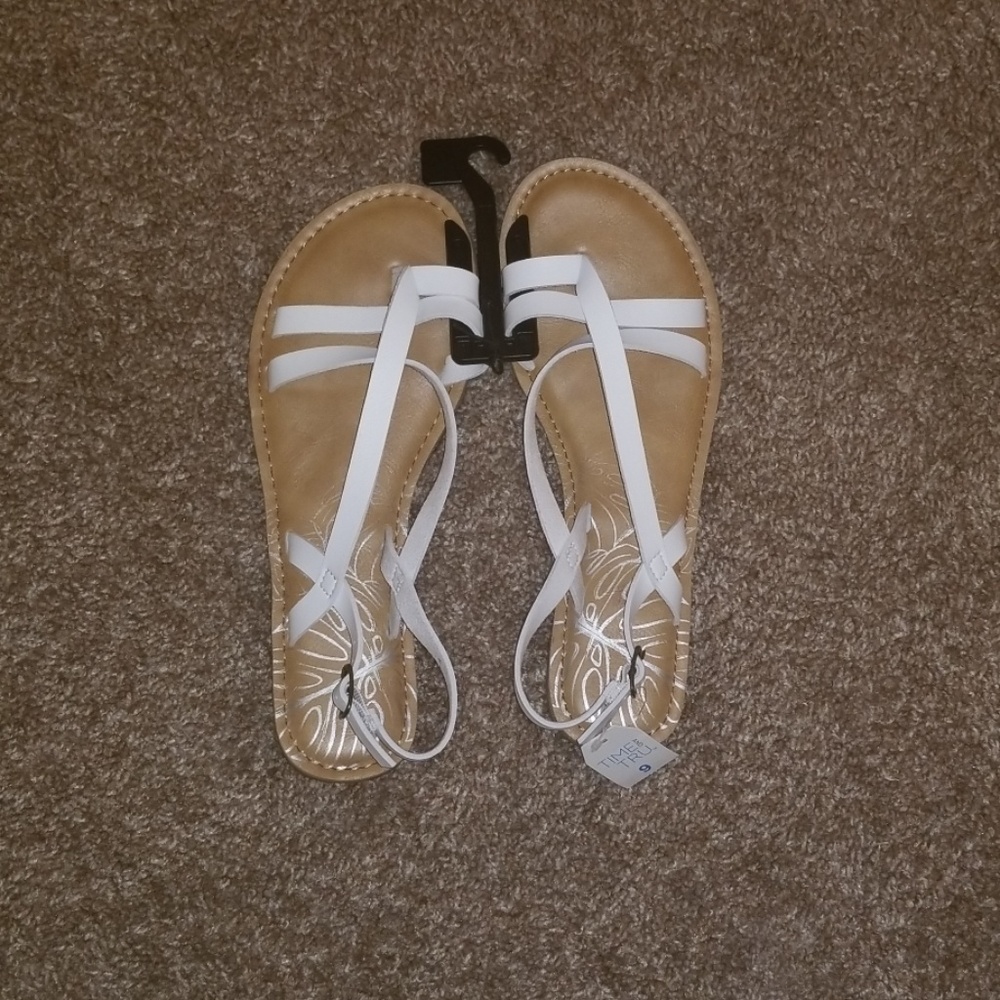 Brand New Women's White Sandals